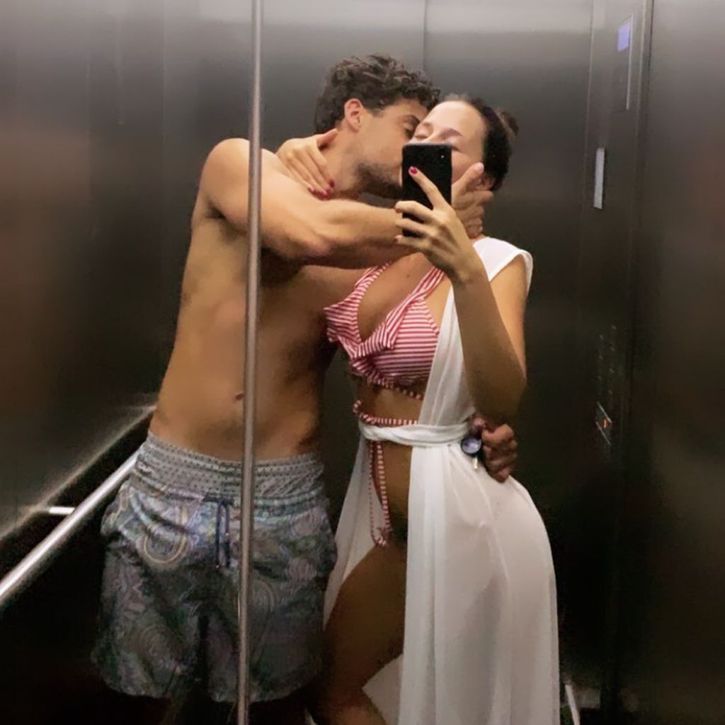 Nathalie gemeinsam mit ihrem neuen Freund