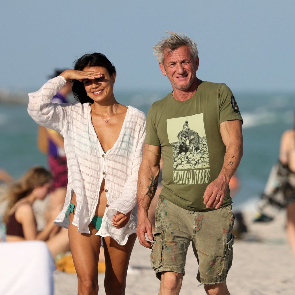 Nathalie Kelley und Sean Penn
