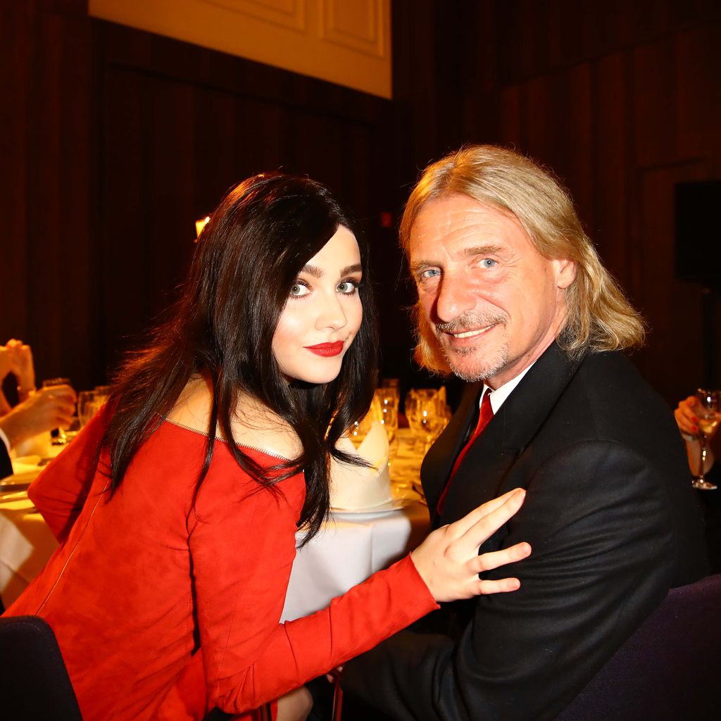 Nathalie Volk und Frank Otto bei den Herqul German Boxing Awards in Hamburg