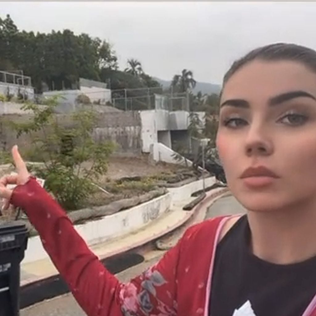 Nathalie Volk zeigt die Ruinen der abgebrannten GNTM-Villa in Los Angeles