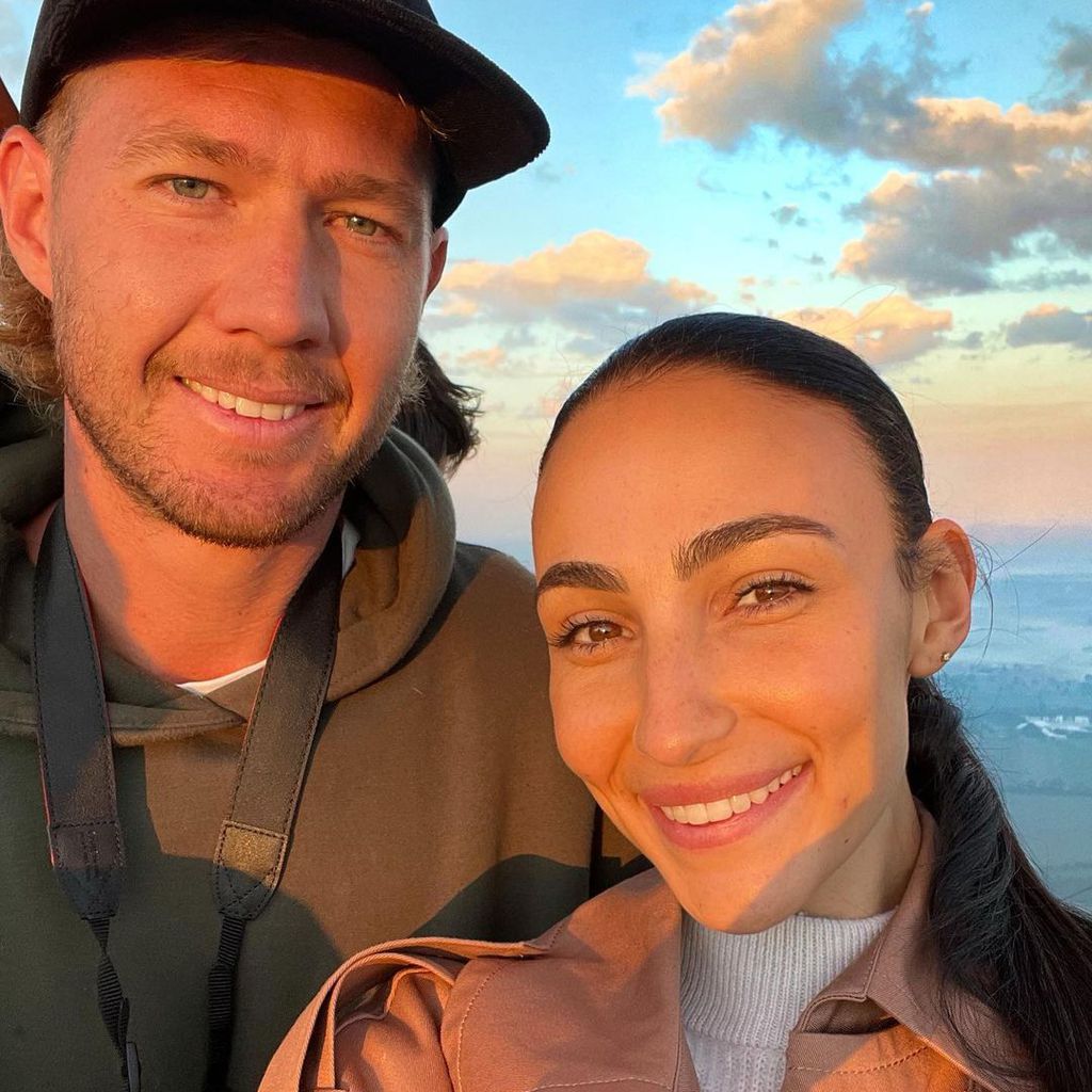 Nathan Broad und Tayla Damir im April 2021