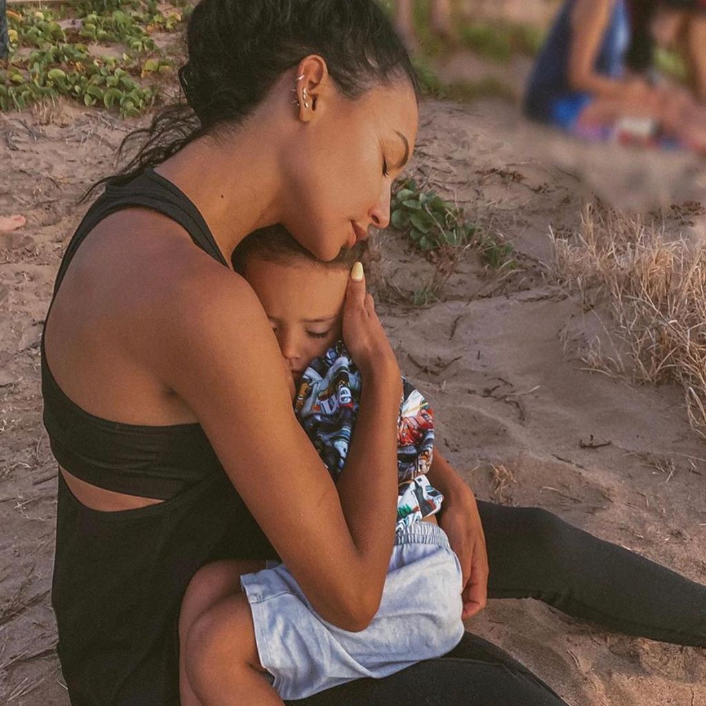 Naya Rivera mit ihrem Sohn Josey