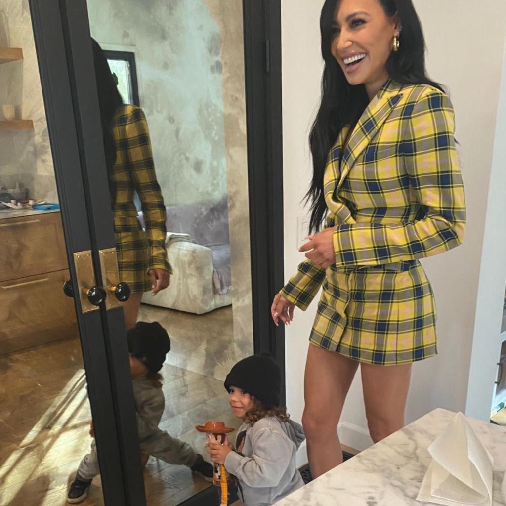 Naya Rivera mit ihrem Sohn