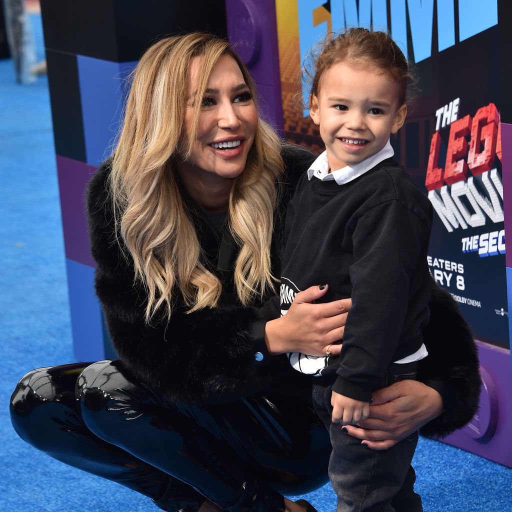 Naya Rivera mit ihrem Sohn Josey bei einer Premiere im Februar 2019