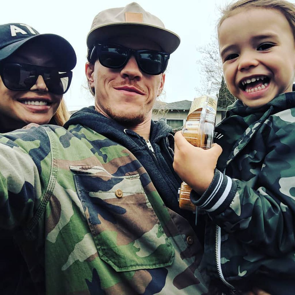 Naya Rivera, Ryan Dorsey und ihr Sohn Josey im Januar 2019