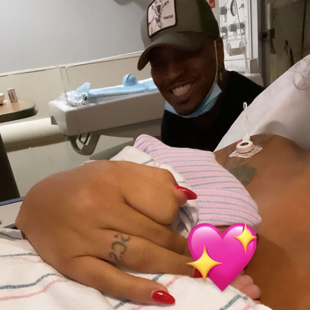Ne-Yo und Crystal Smith mit ihrer Tochter Isabella Rose