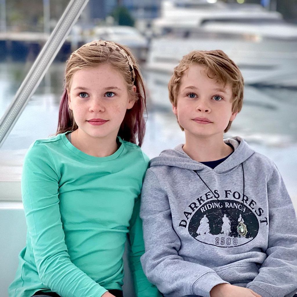 Neil Patrick Harris' Kinder Harper und Gideon im Oktober 2021