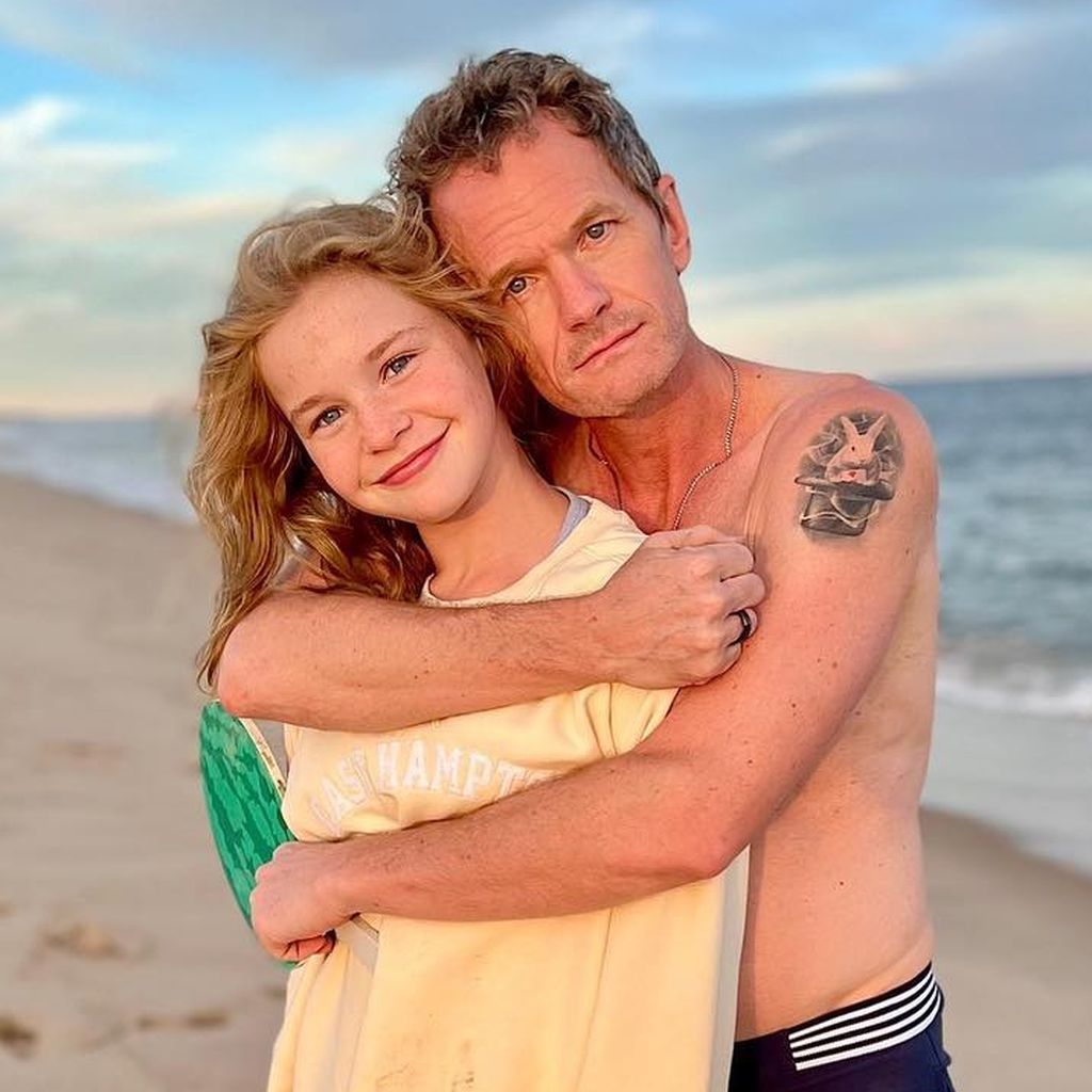 Neil Patrick Harris und seine Tochter Harper Grace Burtka-Harris, 2022