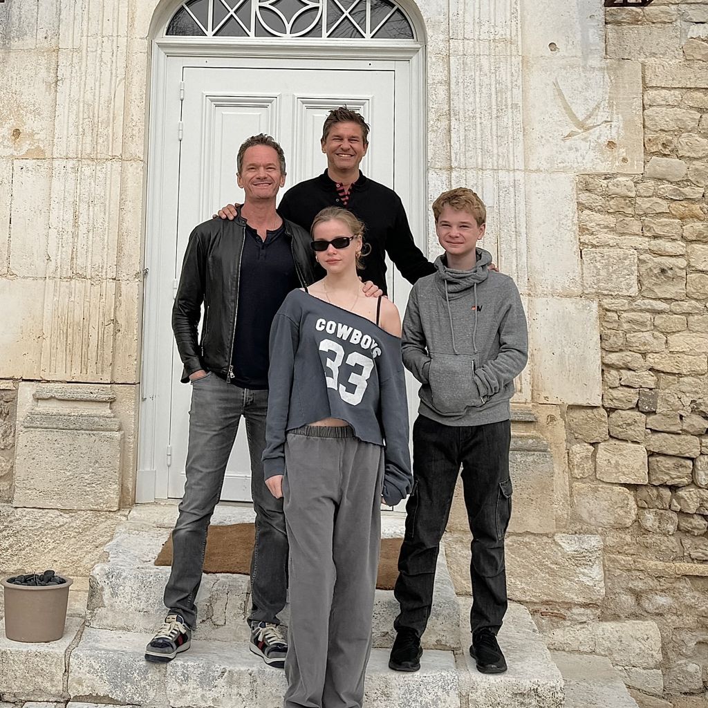 Neil Patrick Harris und David Burtka mit ihren Kids Harper und Gideo, Juni 2024