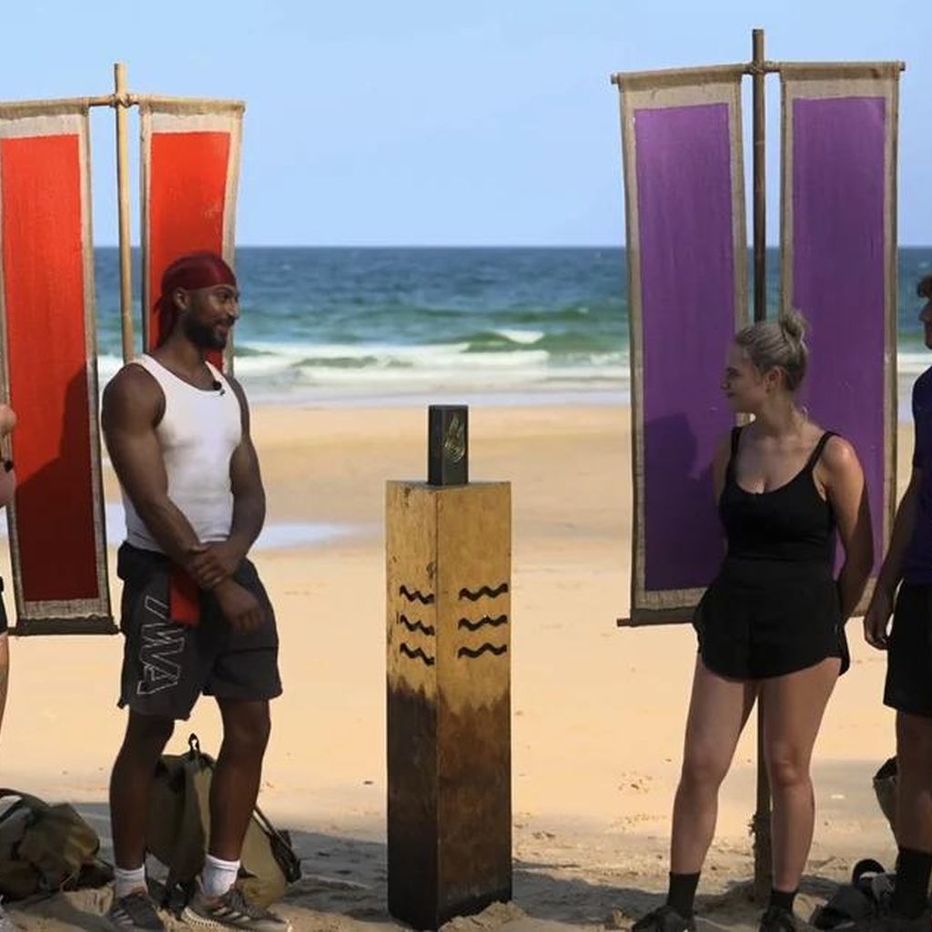 Nelly, Calvin Ogara, Greta Barthel und Garry Secret bei "Good Luck Guys"