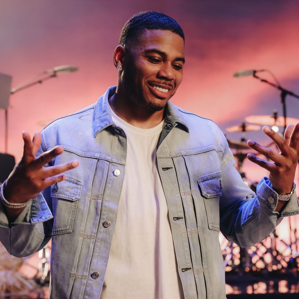 Nelly bei einem Musikvideodreh