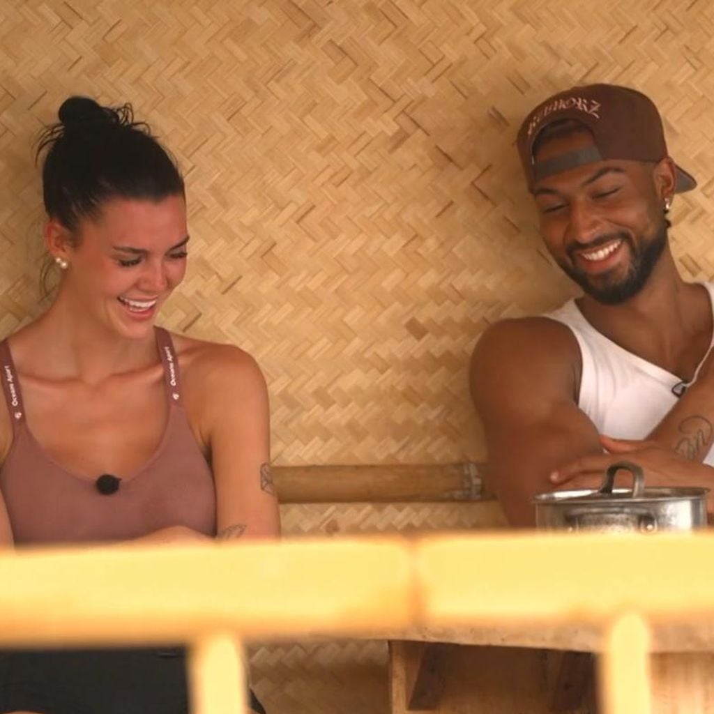 Nelly und Calvin Ogara bei "Good Luck Guys"