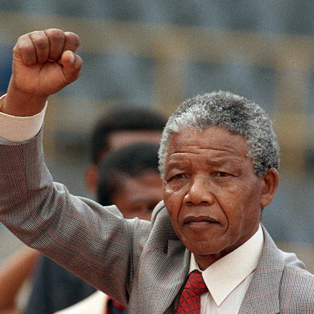 Nelson Mandela, ehemaliger Präsident Südafrikas