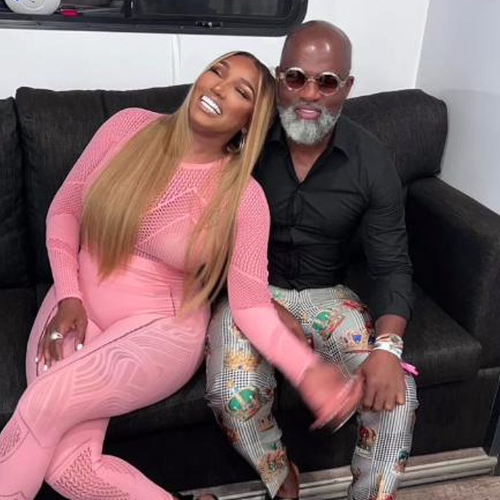 NeNe Leakes mit ihrem Partner Nyonisela Sioh