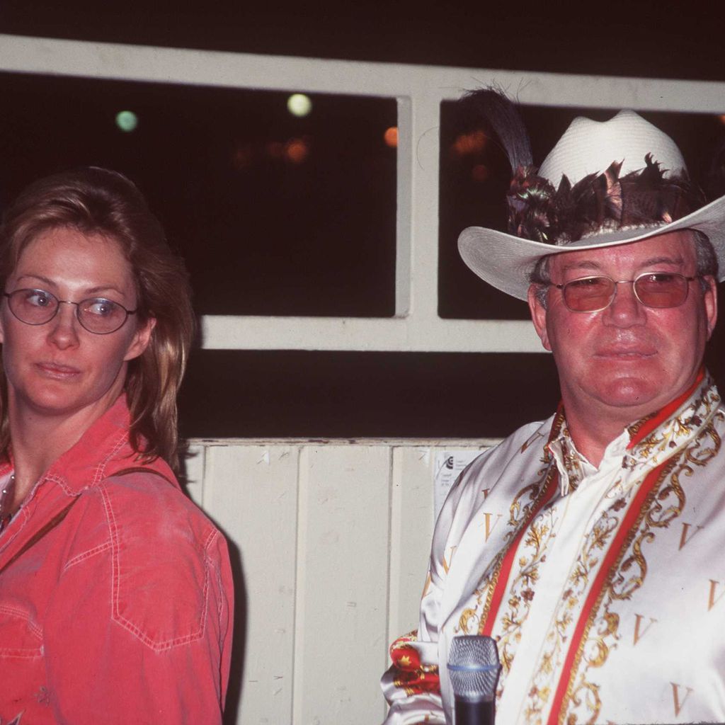 Nerine Kidd und William Shatner im April 1997