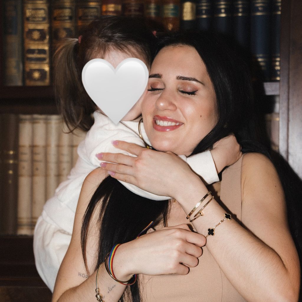Nessi von Coupleontour mit ihrer Tochter Olivia Rose, Februar 2025