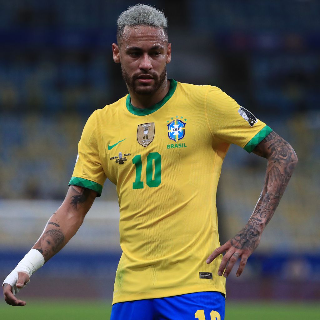 Neymar beim Finale des Copa America Brazil 2021