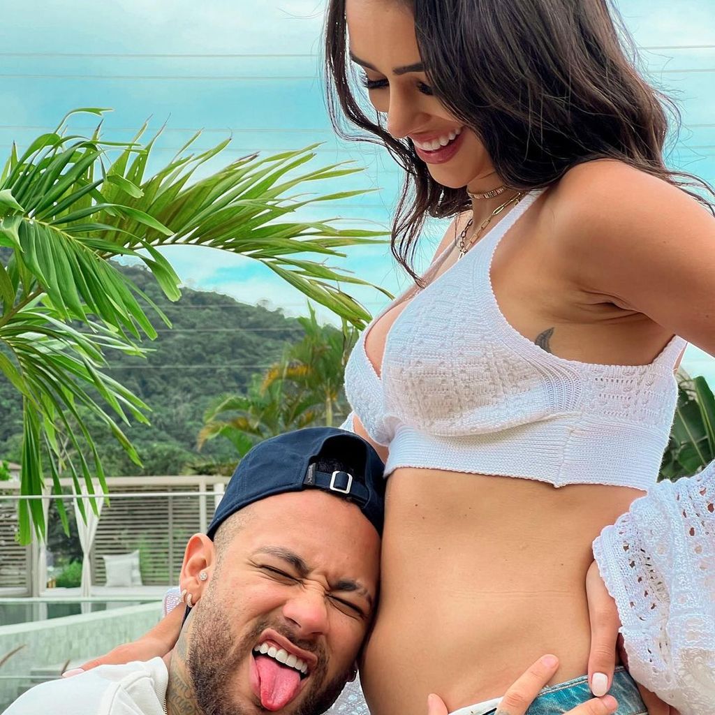 Neymar Jr. und seine Partnerin Bruna Biancardi