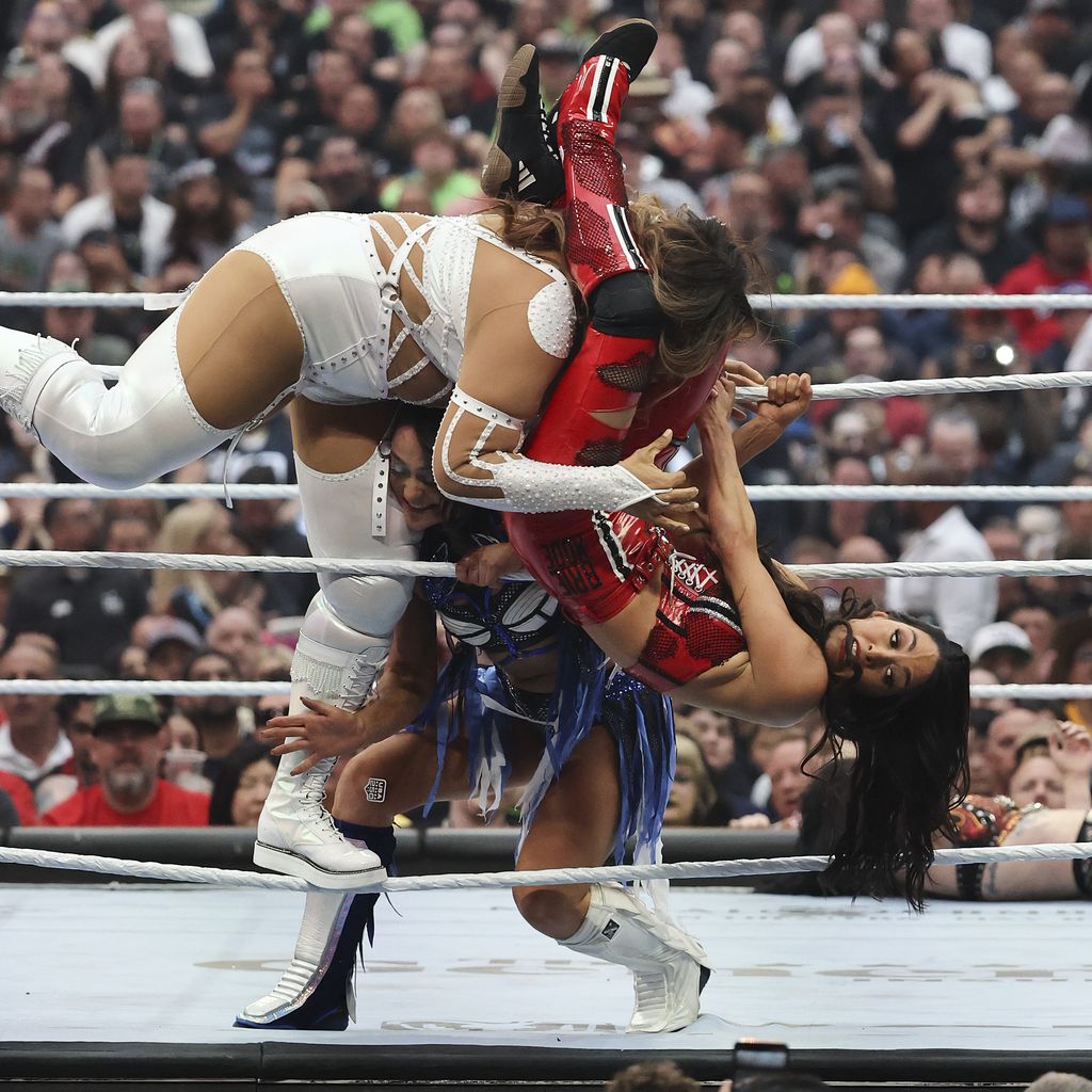 Brie Bella bei WrestleMania 42 in Las Vegas, 2026