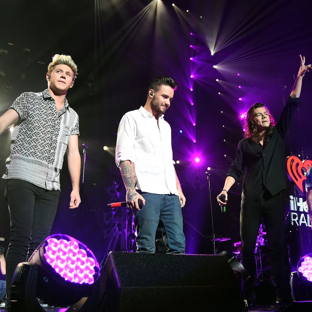 Niall Horan, Liam Payne, Harry Styles und Louis Tomlinson beim 102.7 KIIS FM Jingle Ball 2015