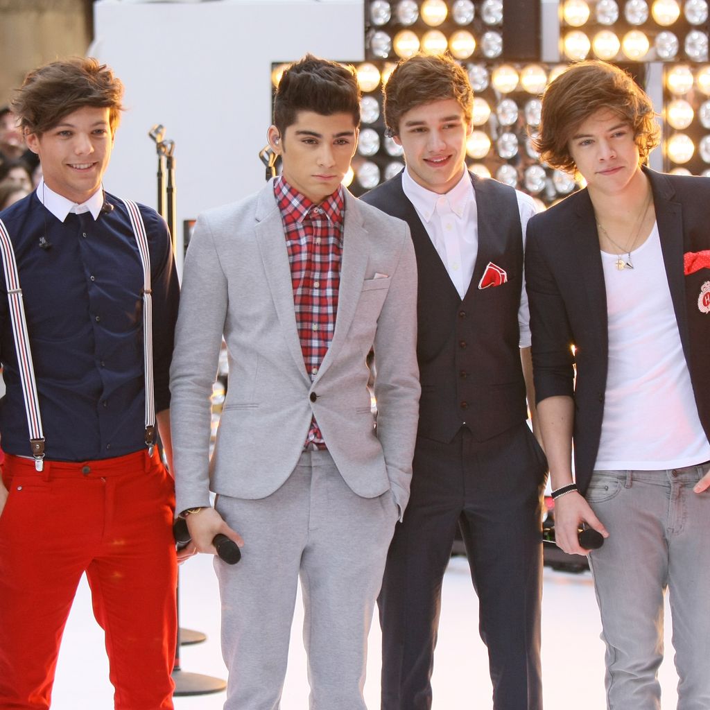 Die One-Direction-Mitglieder Niall Horan, Louis Tomlinson, Zayn Malik, Liam Payne und Harry Styles