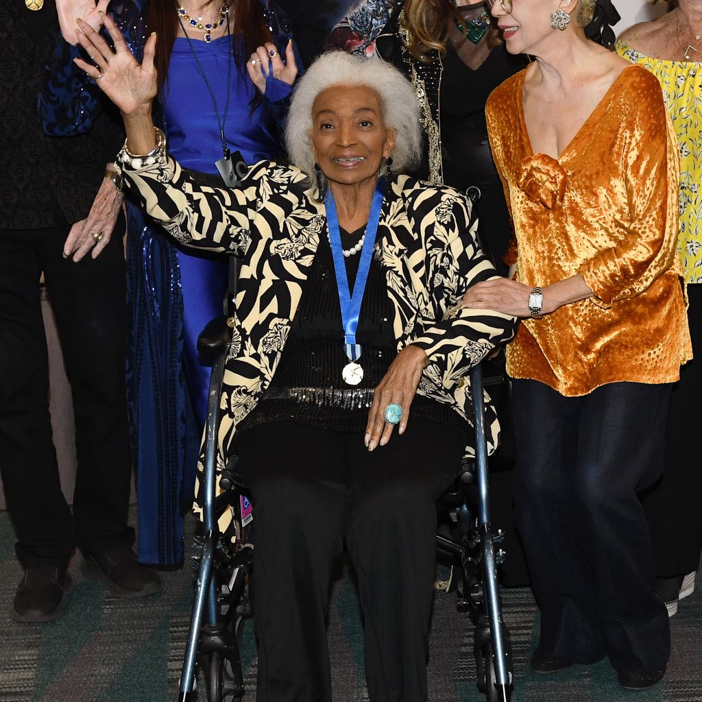 Nichelle Nichols im Dezember 2021 in Los Angeles