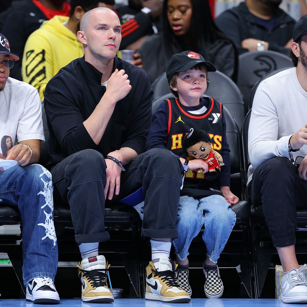 Nicholas Hoult und Sohn Joaquin