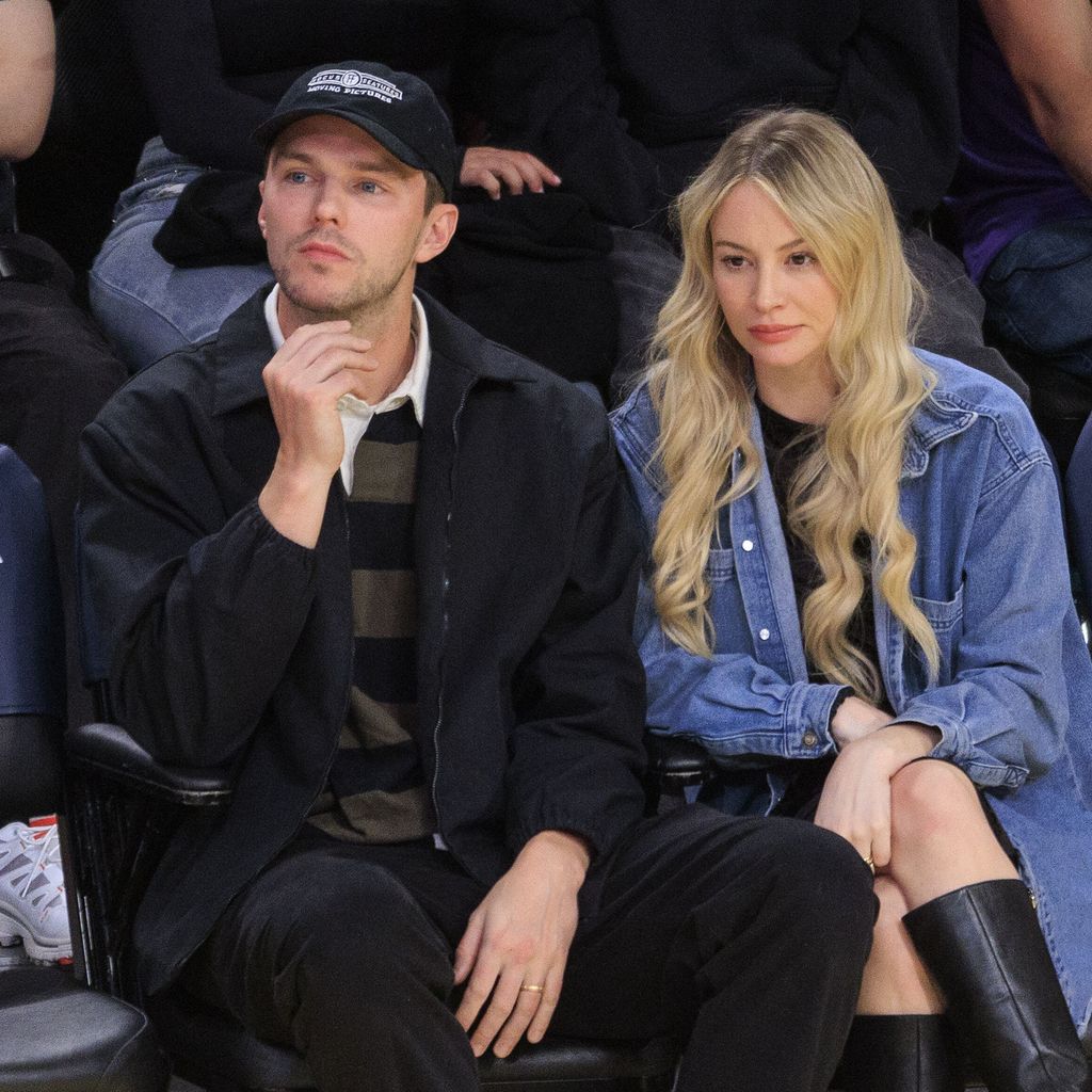 Nicholas Hoult und Bryana Holly, Februar 2025