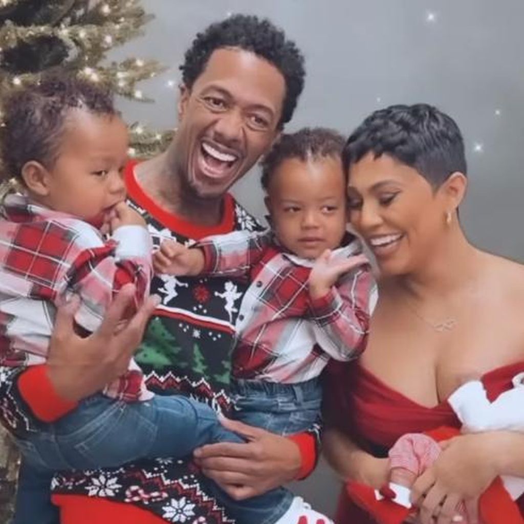 Nick Cannon und Abby De La Rosa mit ihren Kids im Dezember 2022