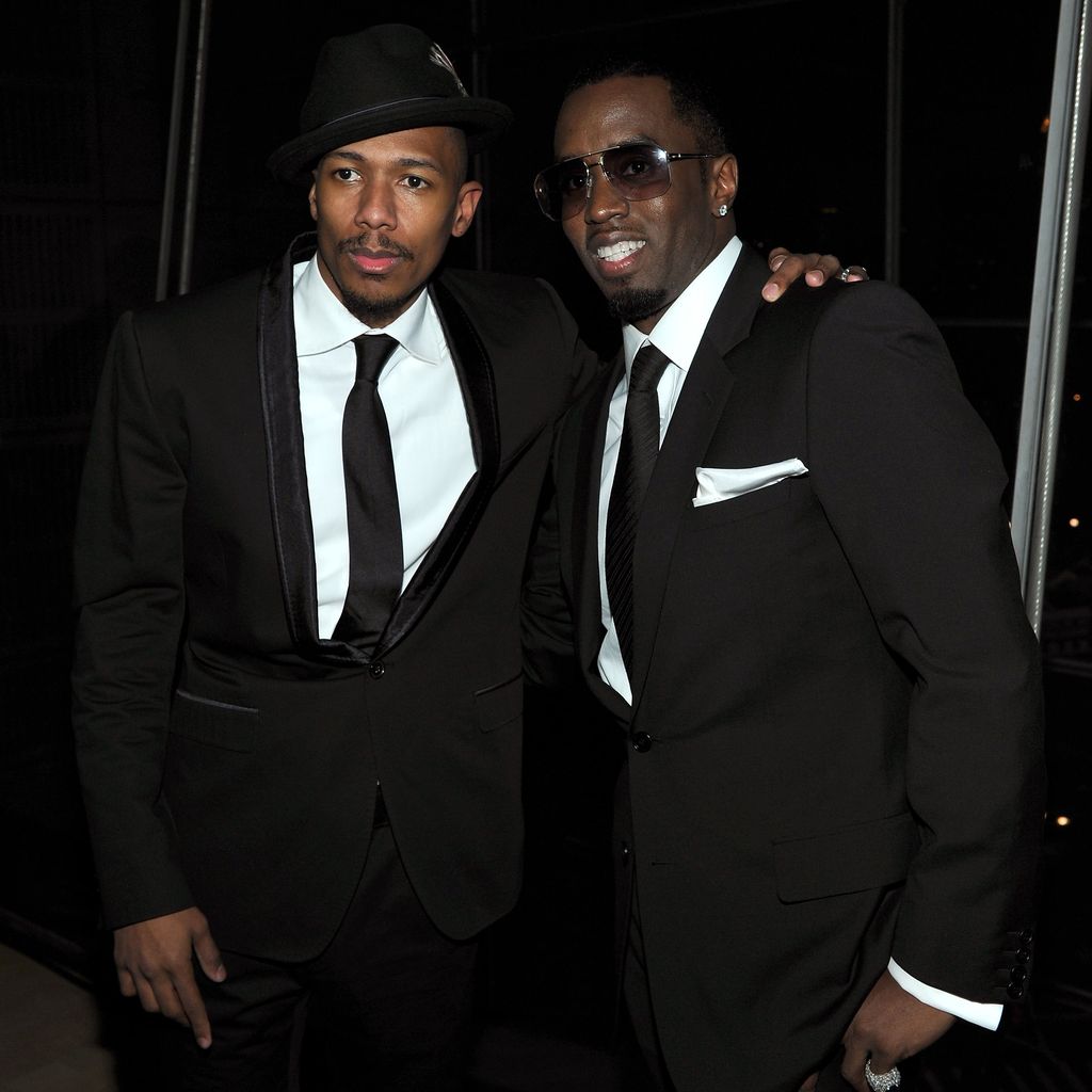 Nick Cannon und Sean "Diddy" Combs während eines "City of Hope"-Events 2010