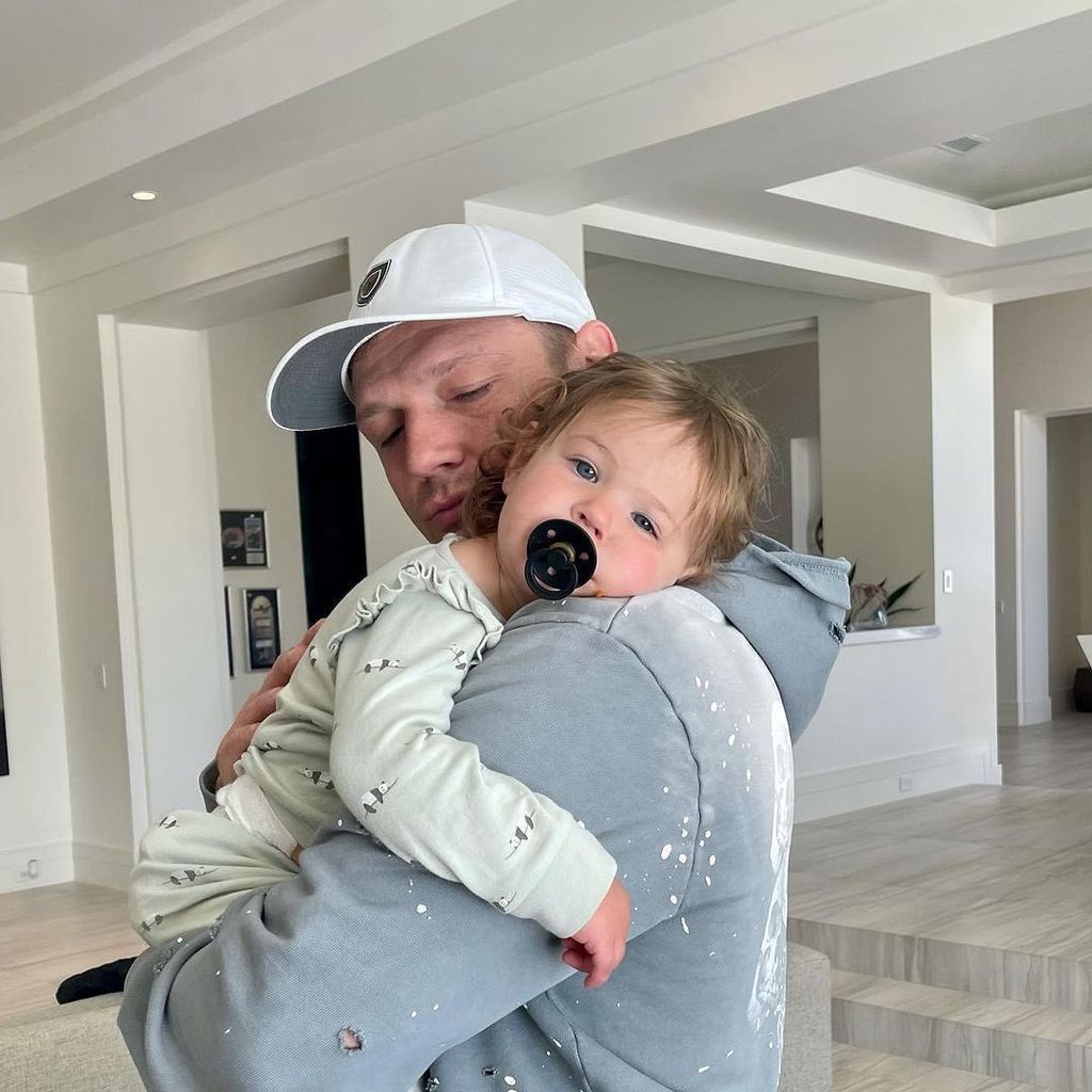 Nick Carter und seine Tochter Saoirse