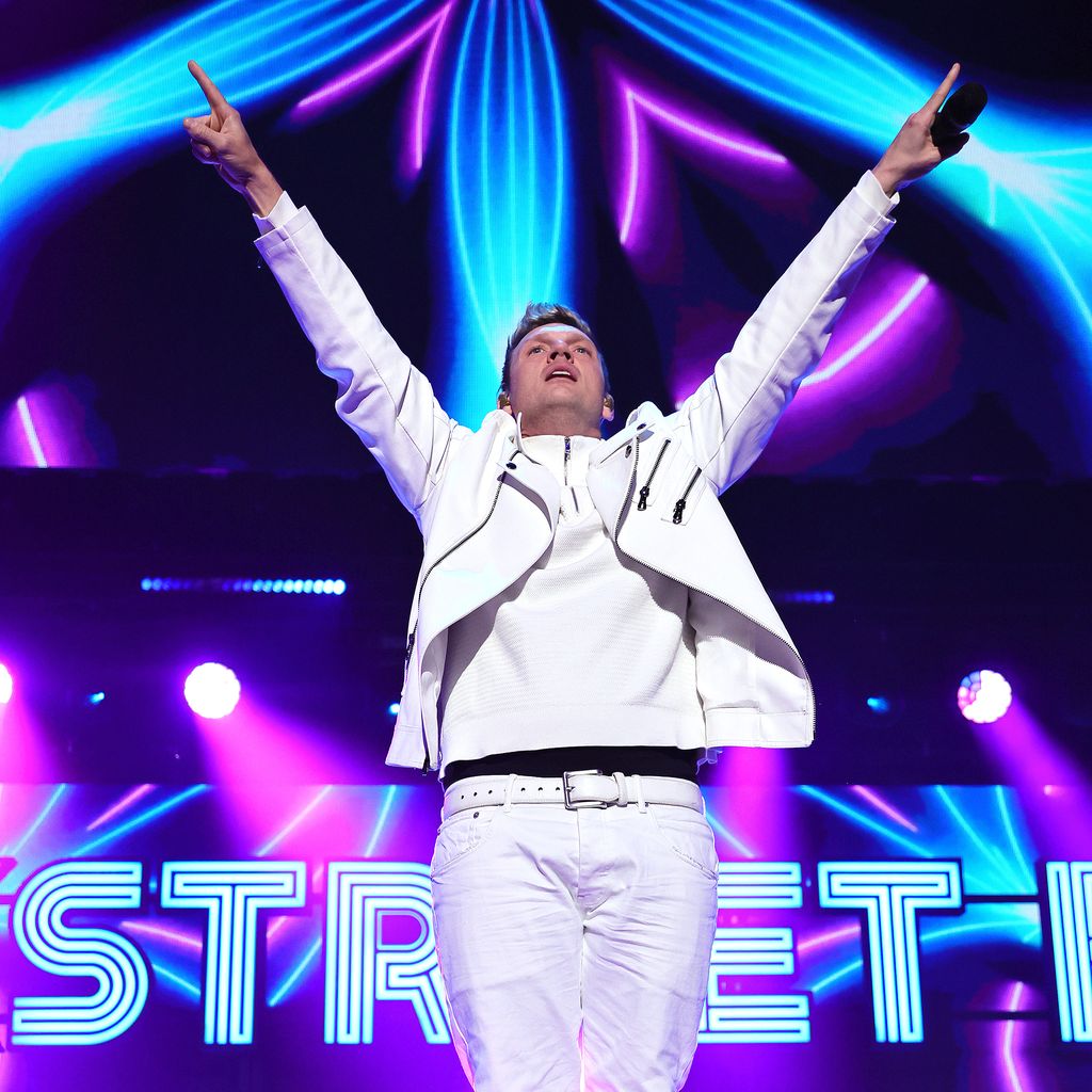 Nick Carter auf der Bühne