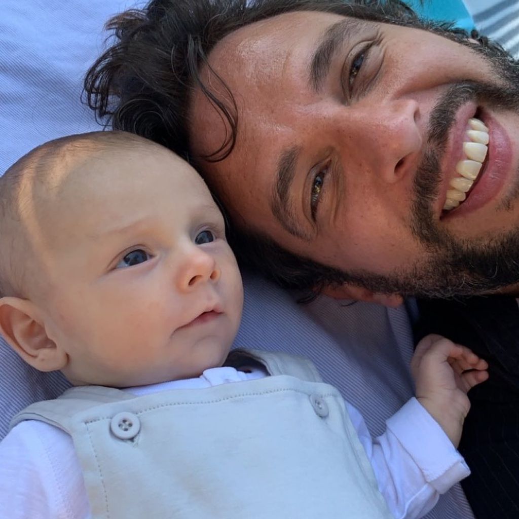 Nick Cordero und sein Sohn Elvis Eduardo