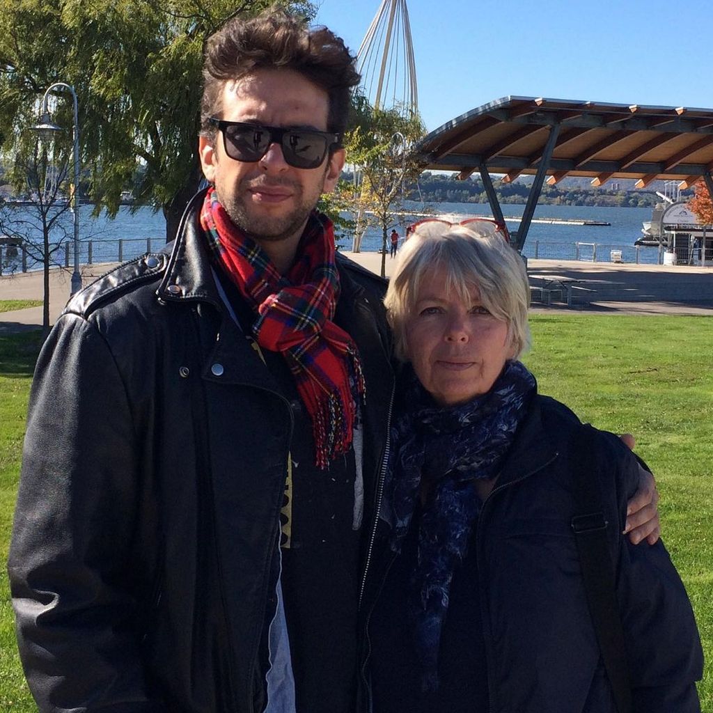 Nick Cordero mit seiner Mutter Lesley