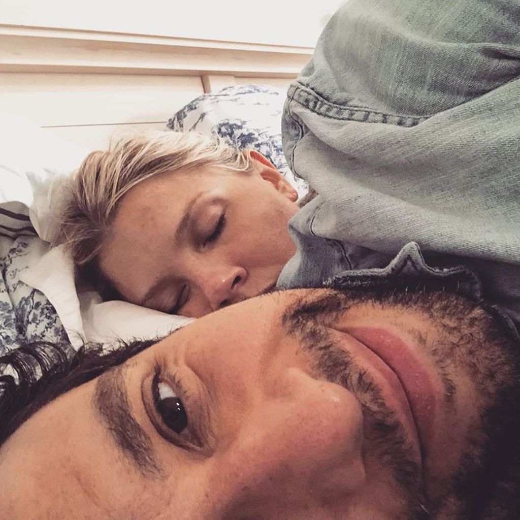 Nick Cordero und seine Ehefrau Amanda Kloots