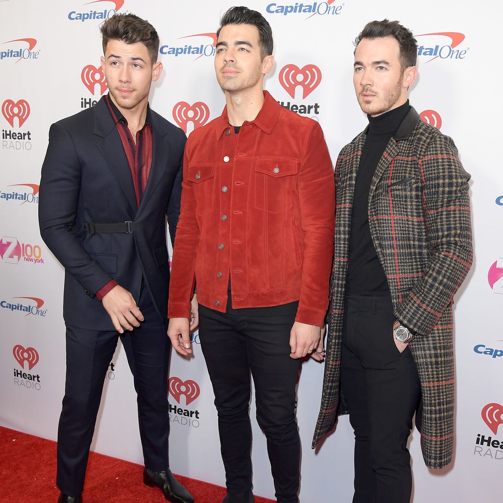 Nick, Joe und Kevin Jonas beim iHeartRadio's Z100 Jingle Ball 2019