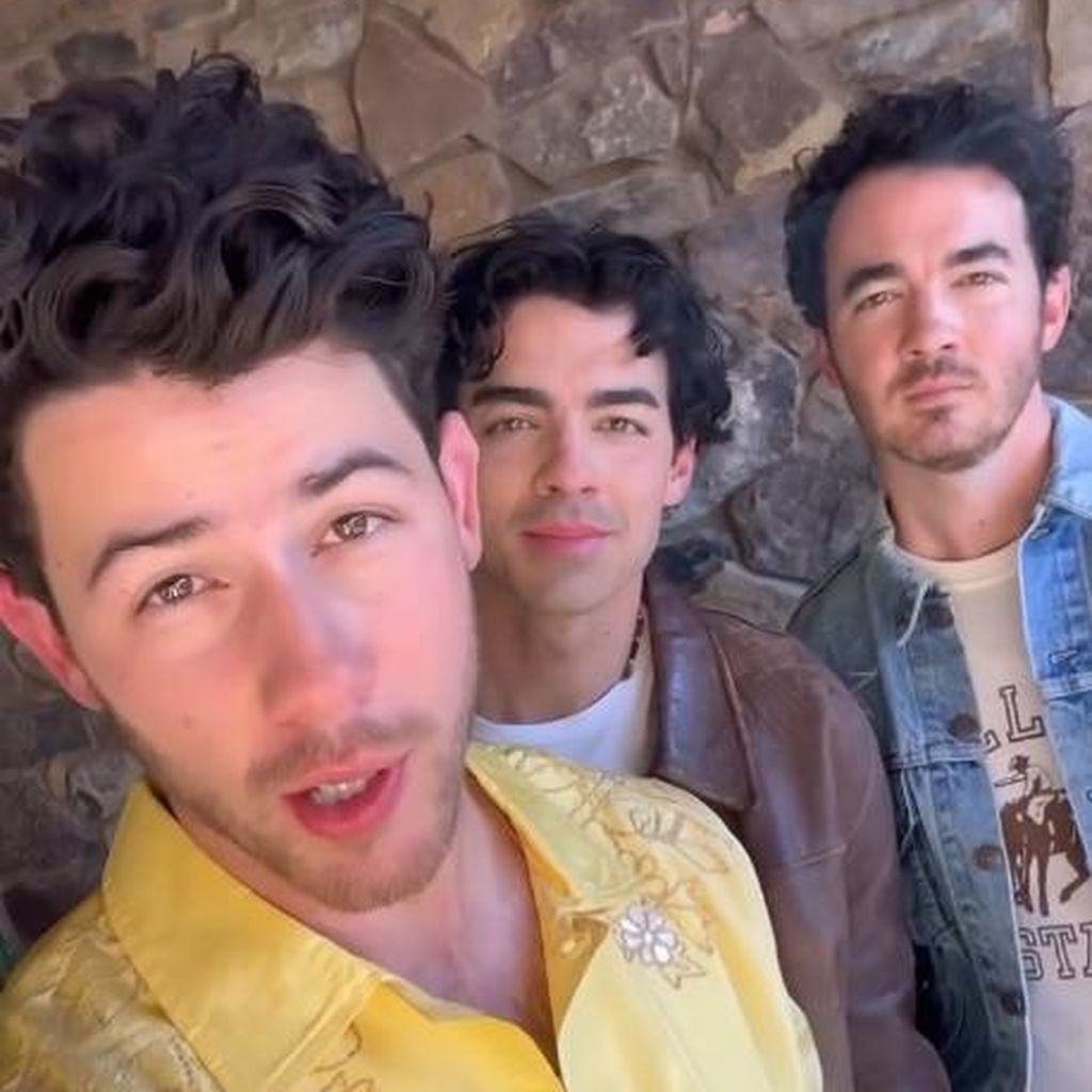 Nick, Joe und Kevin Jonas, Mitglieder der Jonas Brothers