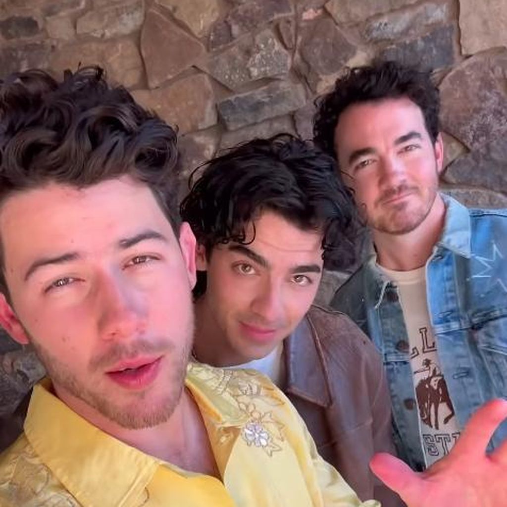 Nick, Joe und Kevin Jonas, Bandmitglieder der Jonas Brothers