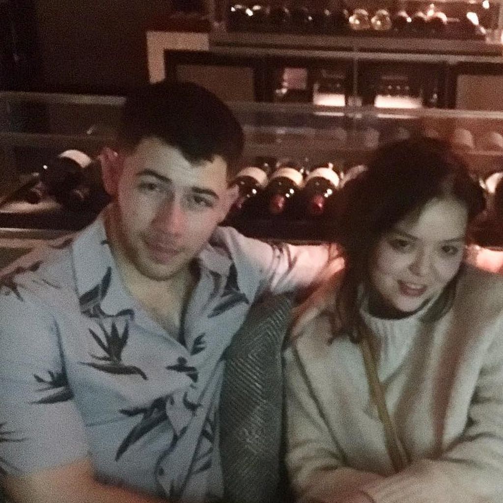 Nick Jonas und seine Schwester Maya Kibbel, November 2018