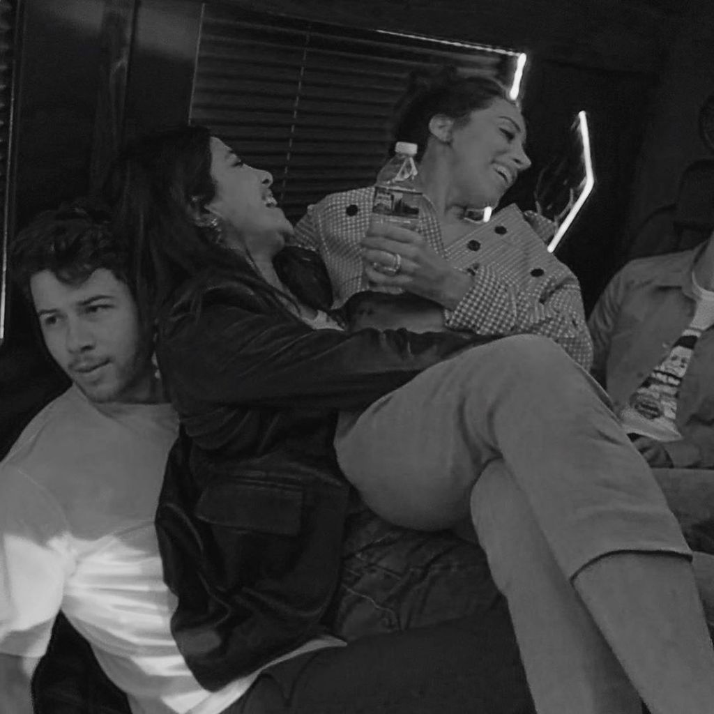 Nick Jonas, Priyanka Chopra und Danielle Jonas