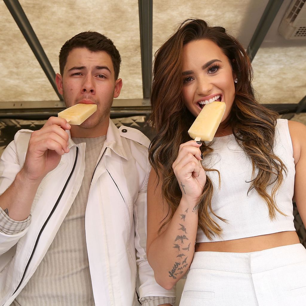 Nick Jonas und Demi Lovato im September 2016 in Hollywood