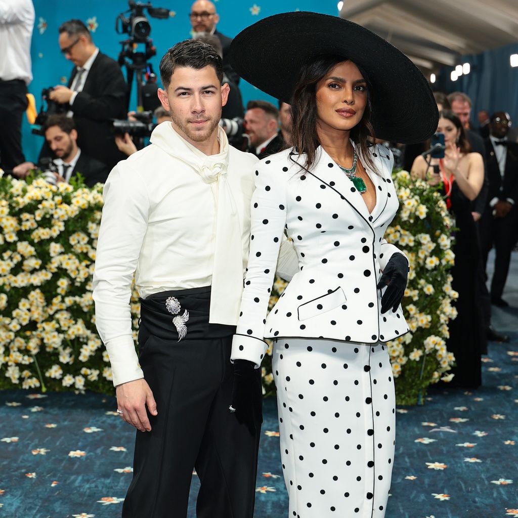 Nick Jonas und Priyanka Chopra bei der Met Gala 2025