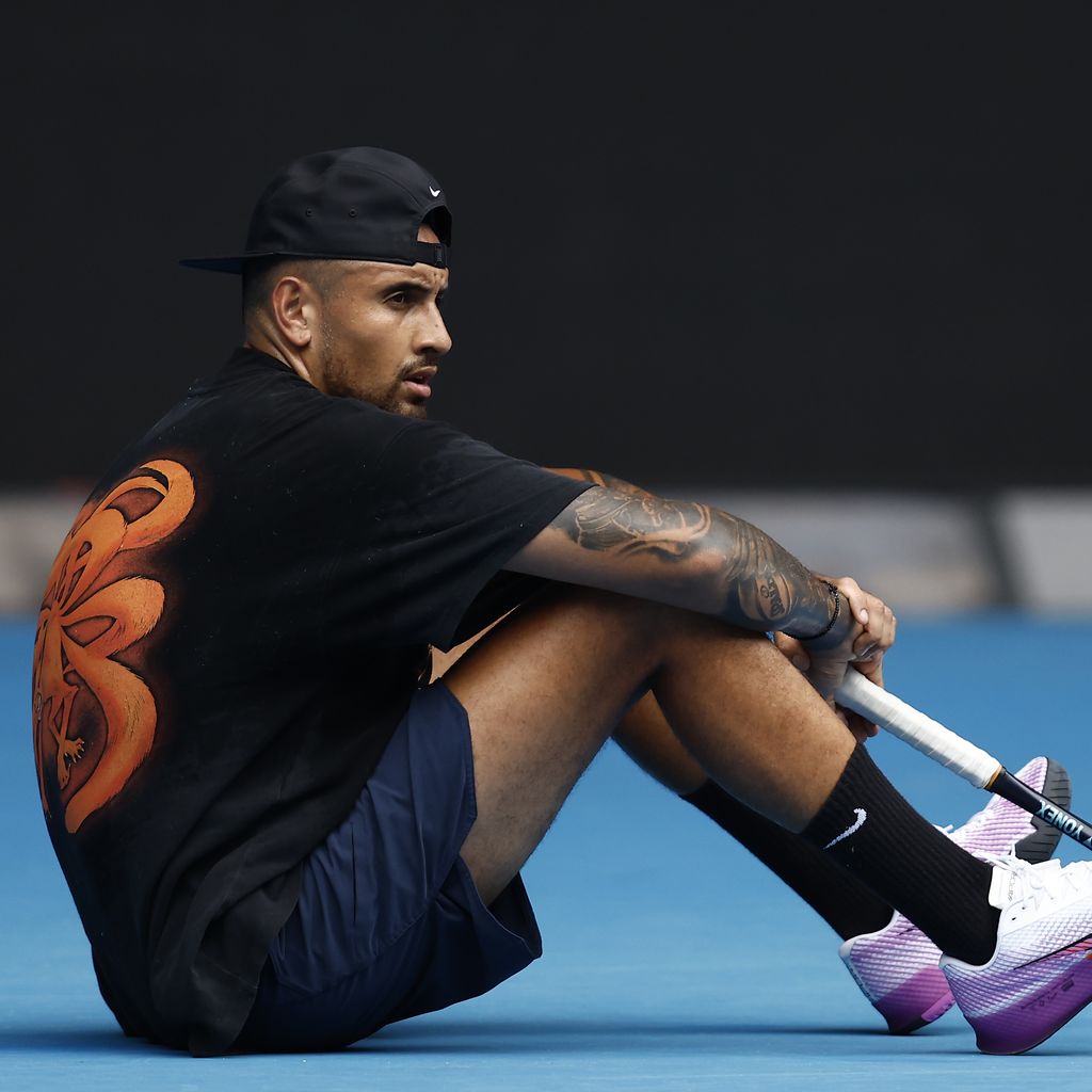 Nick Kyrgios im Januar 2023