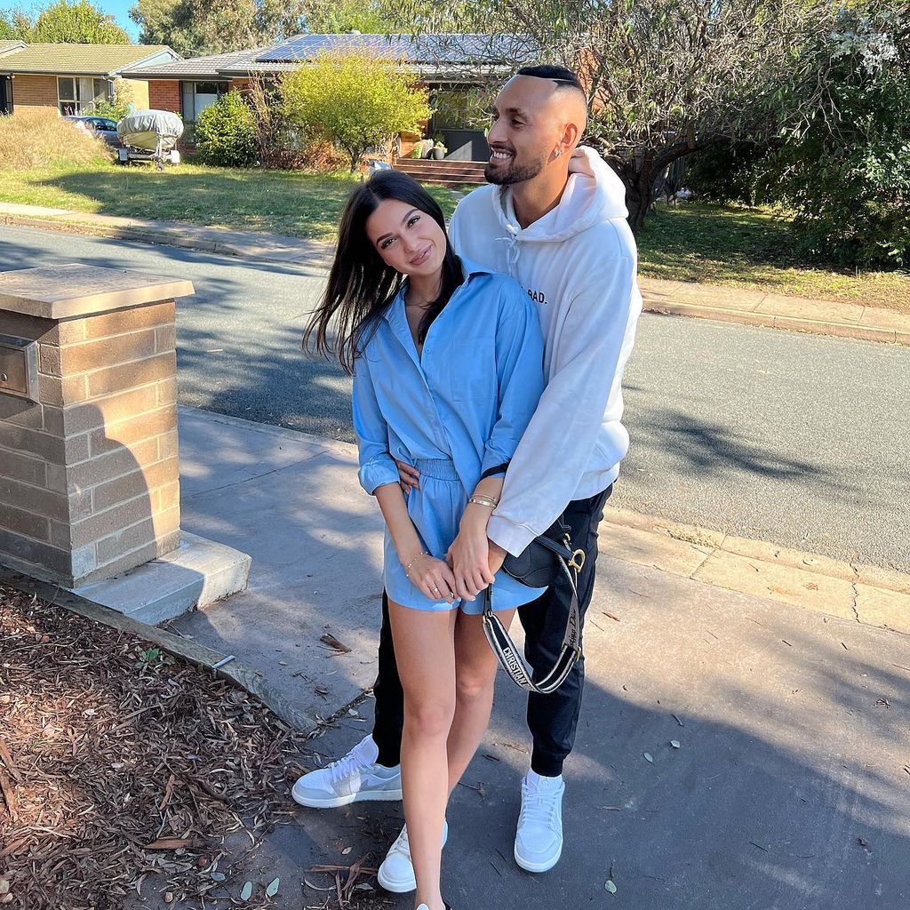 Nick Kyrgios und seine Freundin Costeen Hatzi