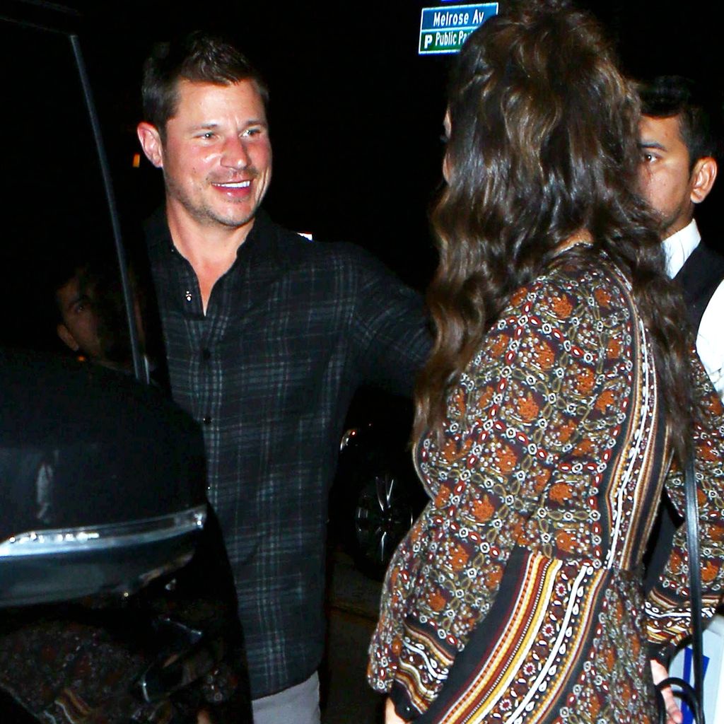 Nick Lachey und seine schwangere Frau Vanessa Lachey in Beverly Hills