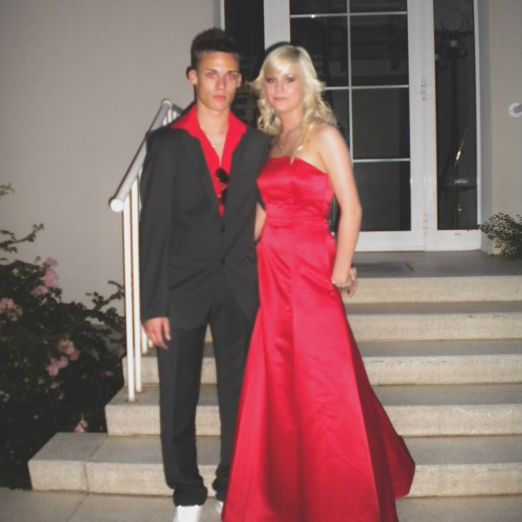 Nick Maerker und Liz Kaeber im Teenager-Alter