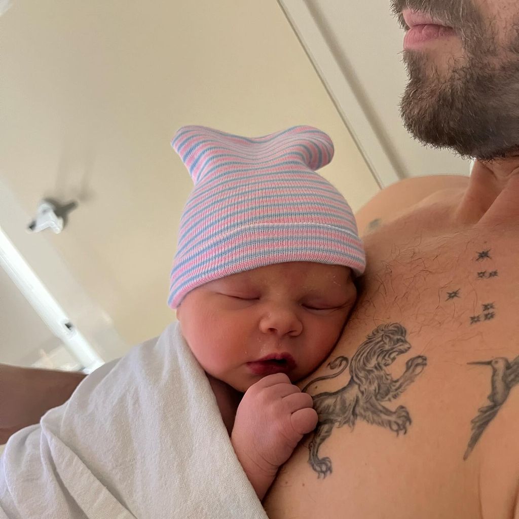 Nick Viall mit seiner Tochter