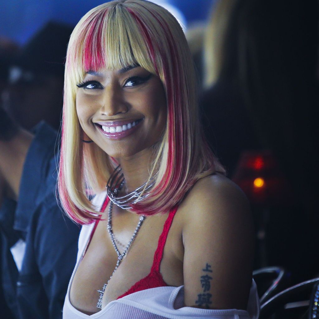 Nicki Minaj während der New York Fashion Show