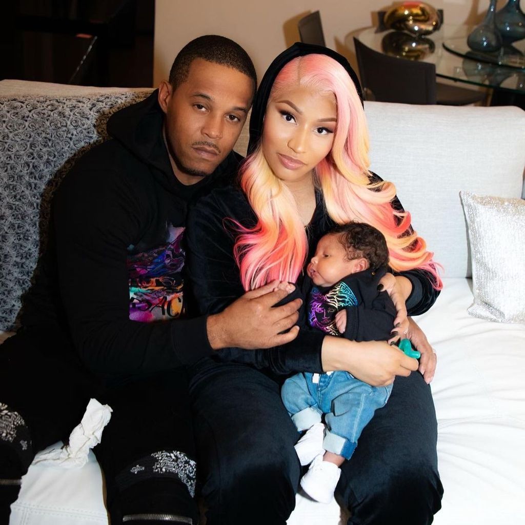 Nicki Minaj mit ihrer Familie, 2023
