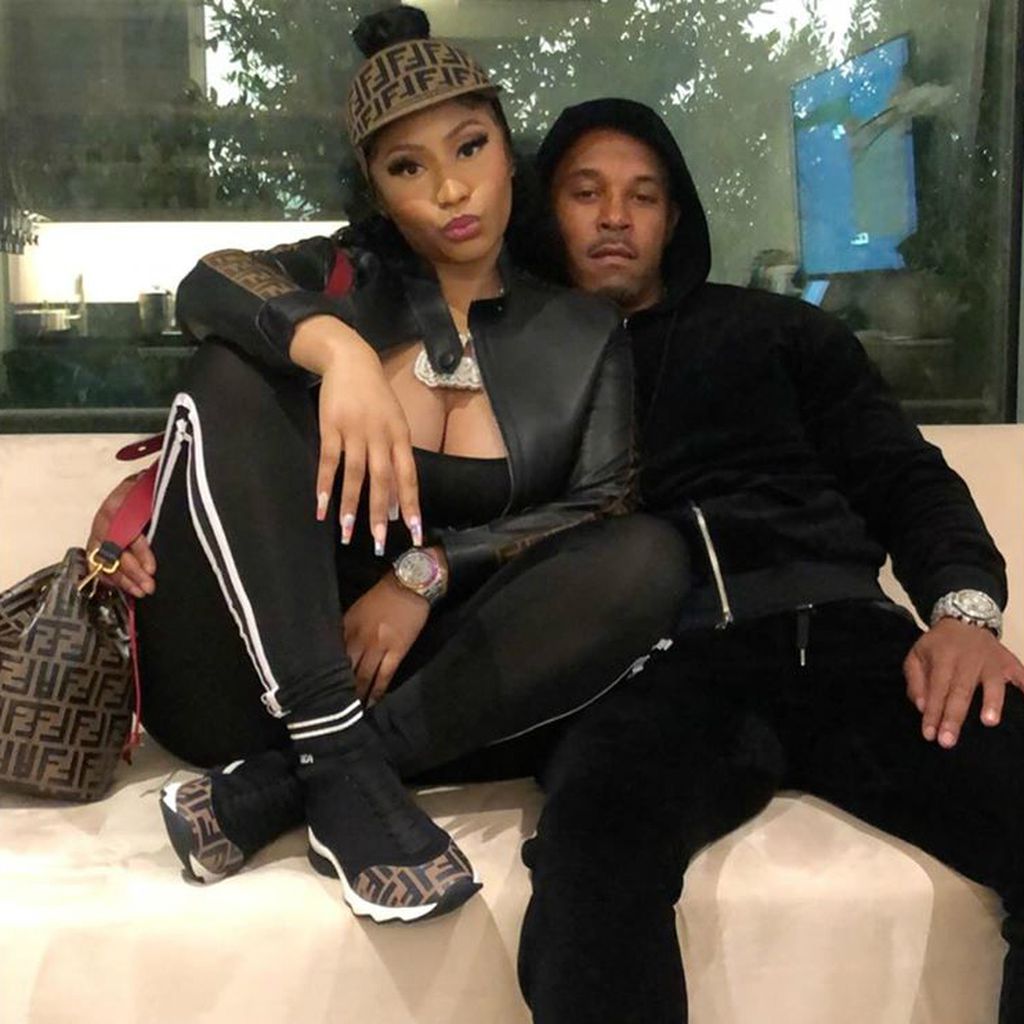 Nicki Minaj mit ihrem Mann Kenneth Petty